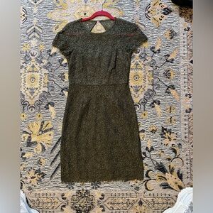NWT Banana Republic Olive Lace Mini Dress Size 0